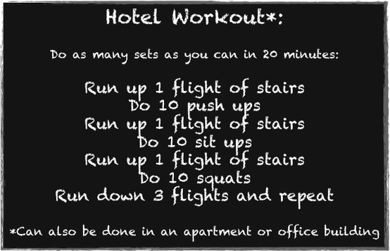 hotel workout