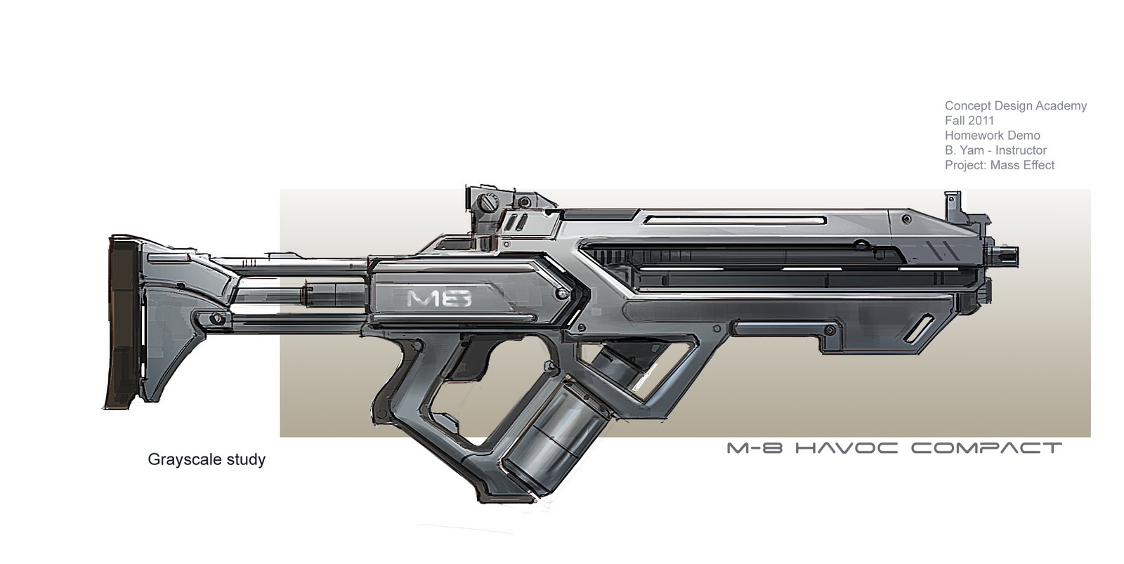The Drawing Mantis CDA Weapon Design Demo