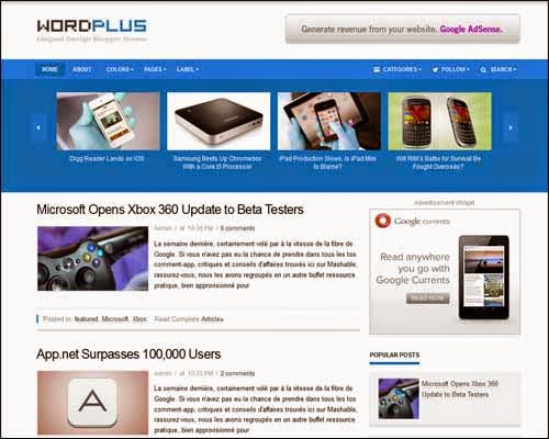 wordplus responsive blogger template wordplus responsive blogger template