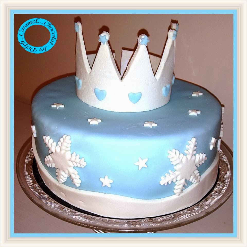 Tuto gâteau d'anniversaire Reine des Neiges facile