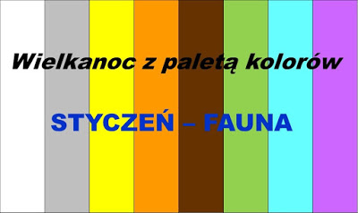 Wielkanoc z paletą kolorów