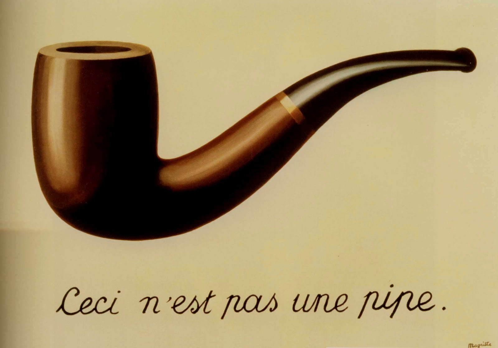 René Magritte - Ceci n'est pas une pipe