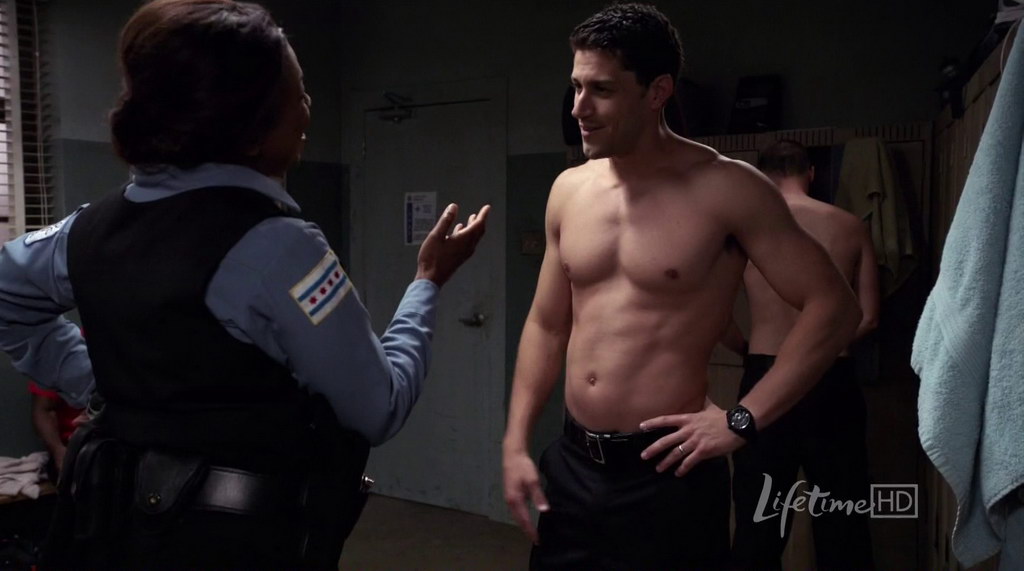 Brandon Quinn Shirtless in Against the Wall s1e06.