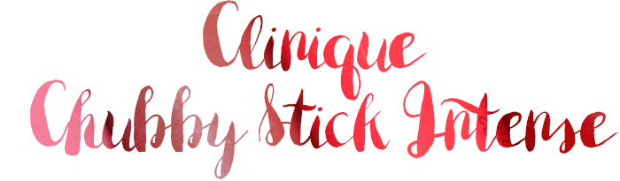 New Shades: Clinique Chubby Stick Intense Moisturizing Lip Colour Balm