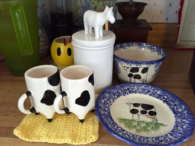 La Vache Interessante Cows In The Kitchen