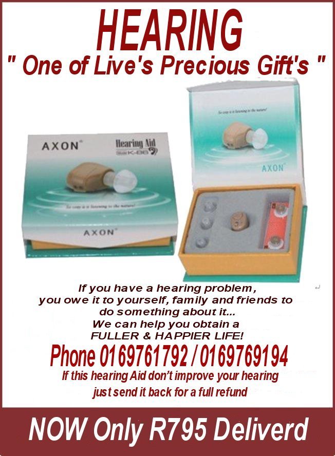 Hearing Aids South Africa Newspaper Adds