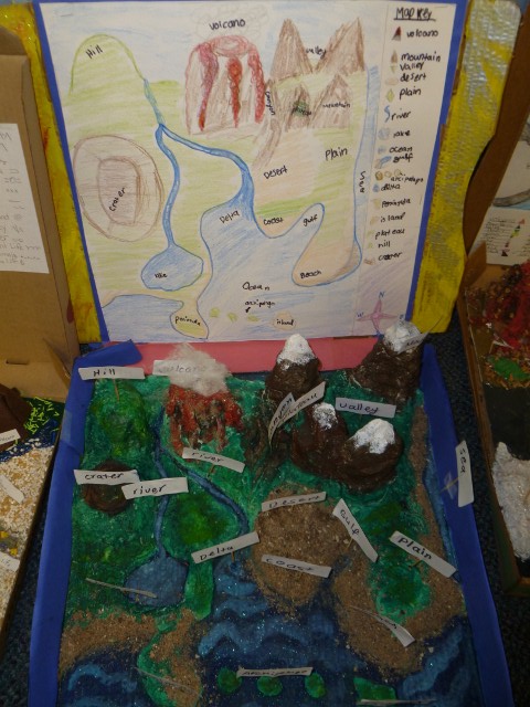 Mrs. Parks - Third Grade: Landform Projects