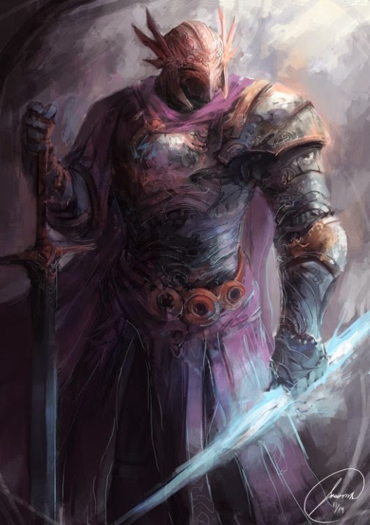 As pinturas digitais com temas de fantasia e mitologia de Jason Nguyen Jason Nguyen deviantart ilustrações pinturas digitais fantasia mitologia anjos deuses