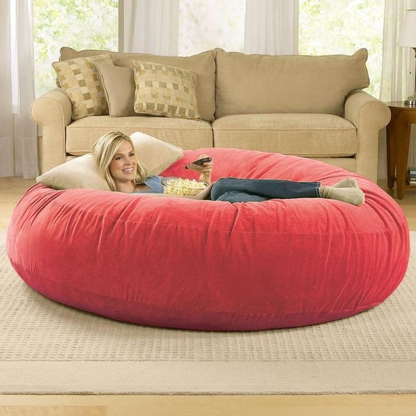 Glad You Came Giant bean bag for movie watching!