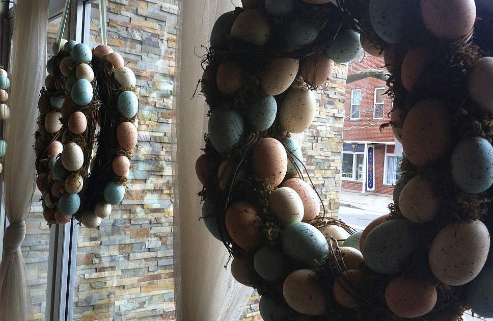 a. party style easter restaurant decorations