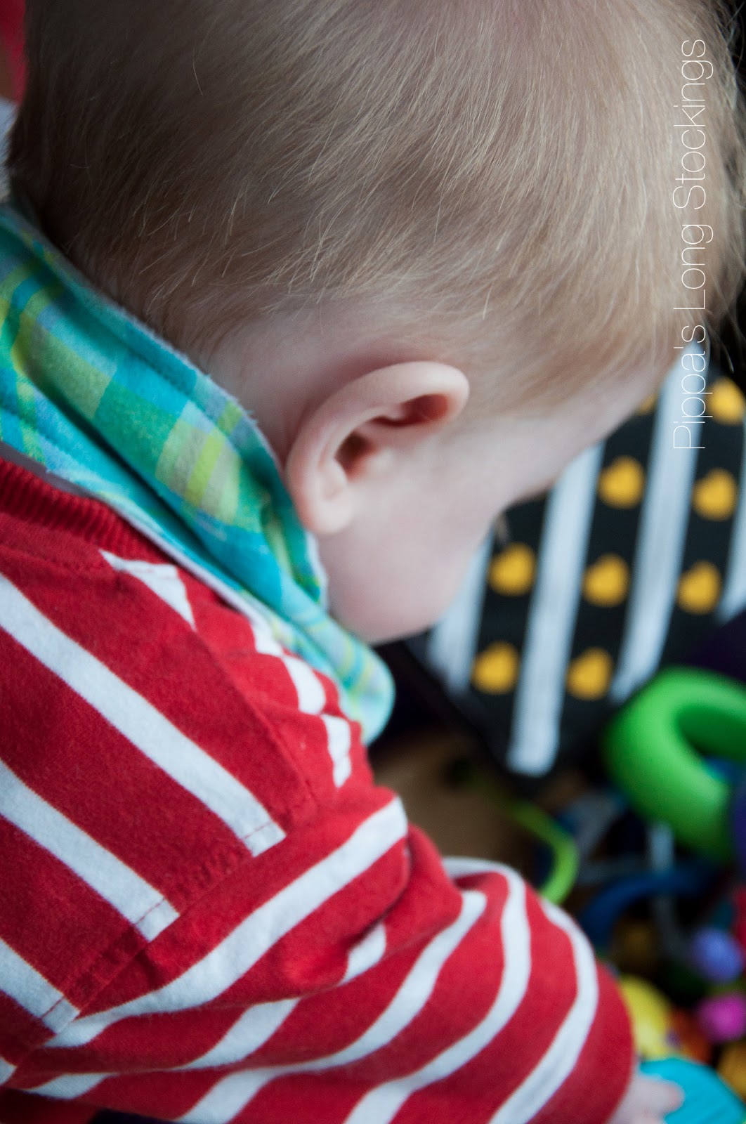 pippa's long stockings Making Dribble Bibs From Old Tees