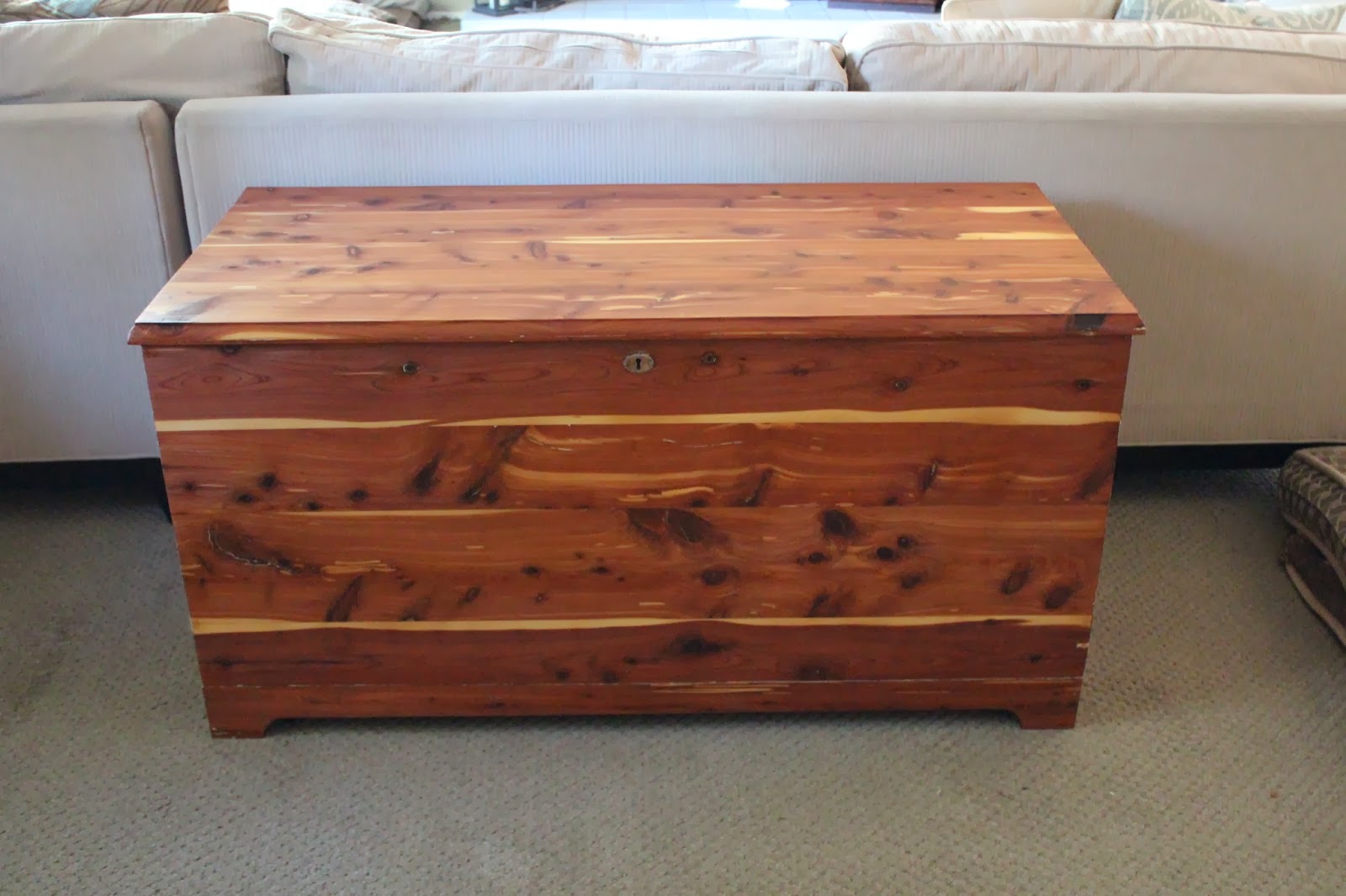 Happy Healthy Home Mission Refinish Cedar Chest