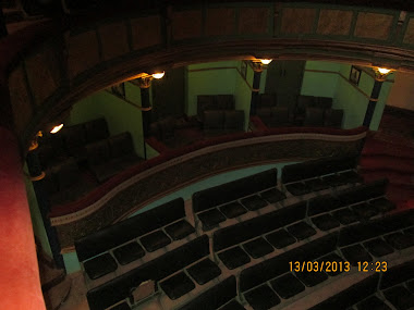 Original seating arrangements of "Old Gaiety theatre" as in 1887.The "Vice-Roy & V.I.P Boxes".