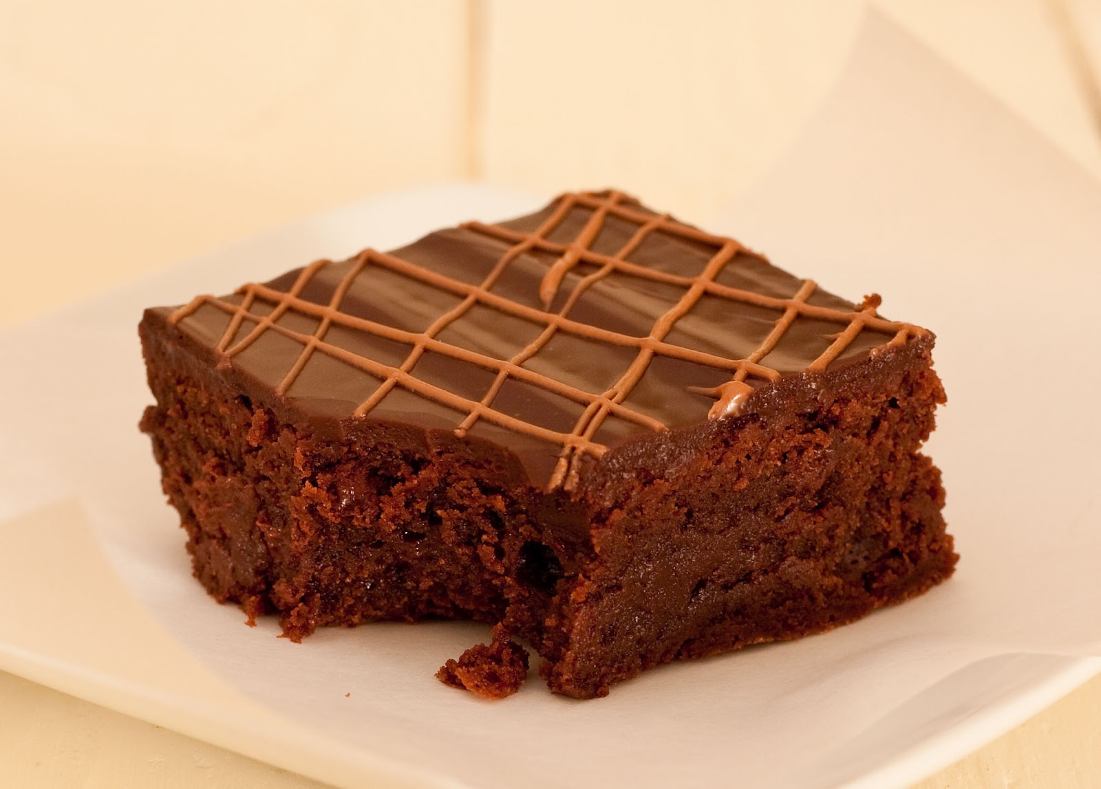 Tish Boyle Sweet Dreams SuperFudgy Glazed Brownies