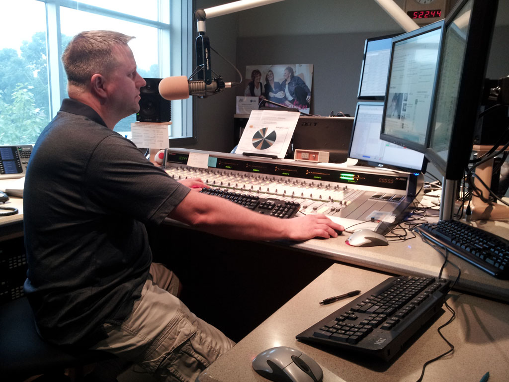 Life in a canned ham Inside the Radio Station