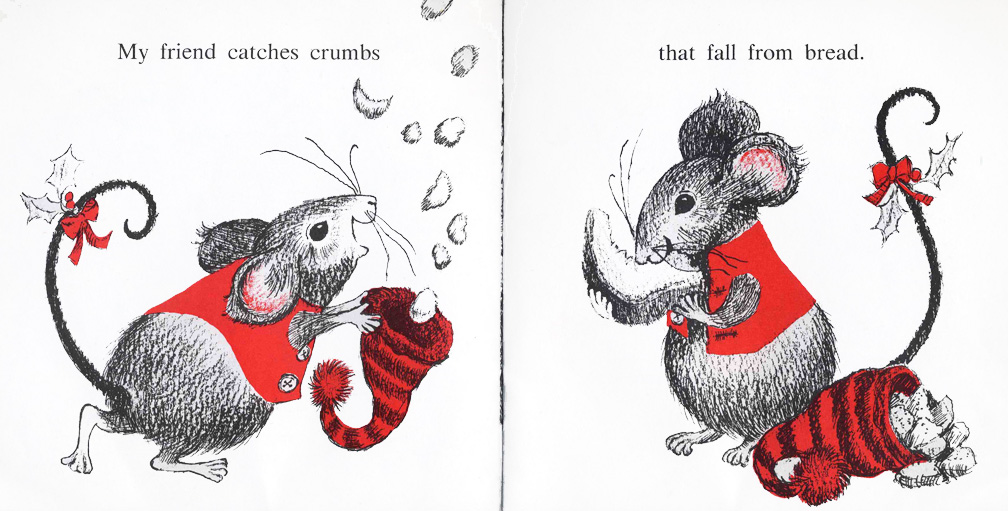 the art of children 39 s picture books the tale of the the night before christmas a mouse tale