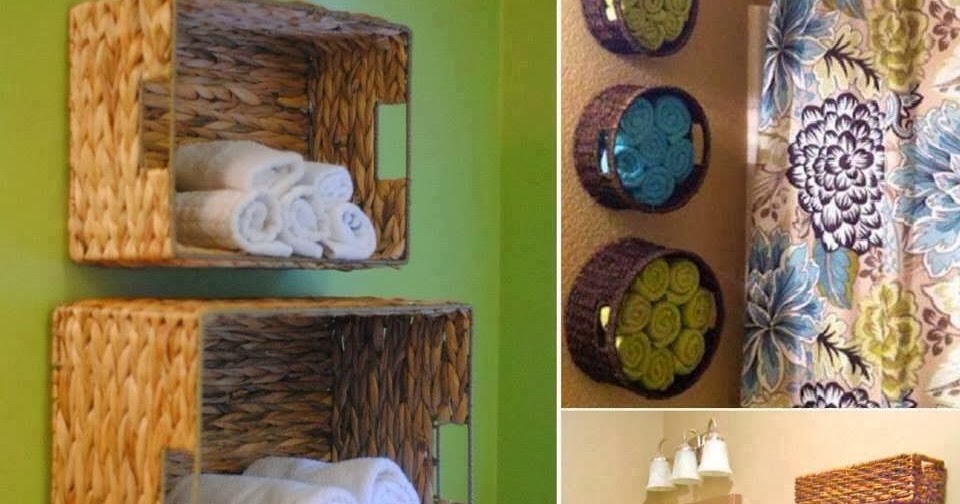 Ideias para Decorar usando Cesto como Prateleiras de Arrumação Ideias para Decorar usando Cesto como Prateleiras de Arrumação