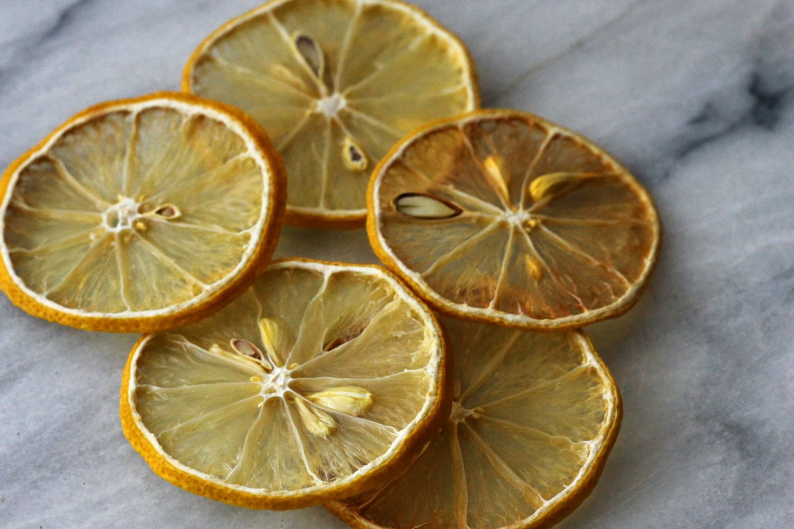 Taste and See Dried lemon rounds