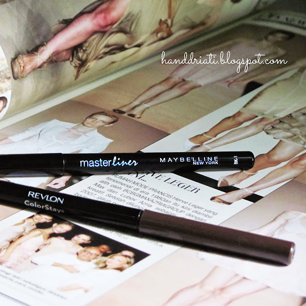 The Perfect Eyeliner : Revlon Colorstay dan Maybelline Pencil Liner 2014