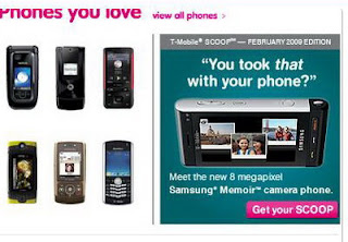 Samsung T929 Memoir 8-megapixel camera phone for T-Mobile 2