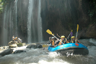 Rafting in Asahan River