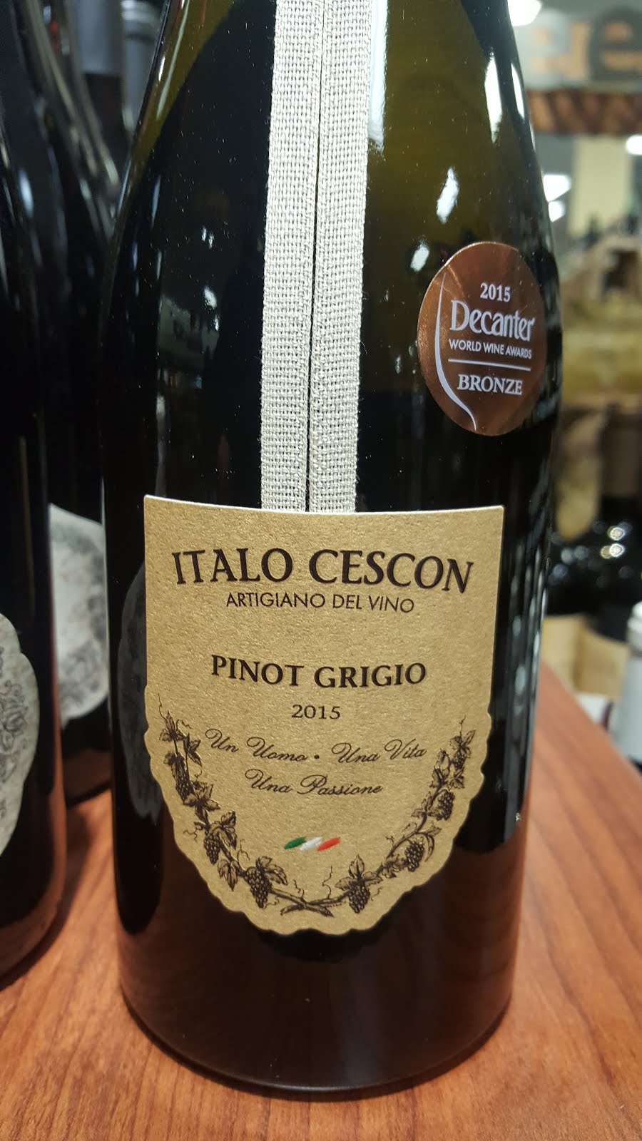 Alan's wine blog: Tasting - Italo Cescon Artigiano Del Vino Pinot