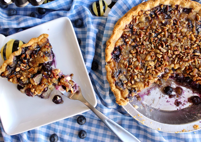 Blueberry Custard Pie Recipe