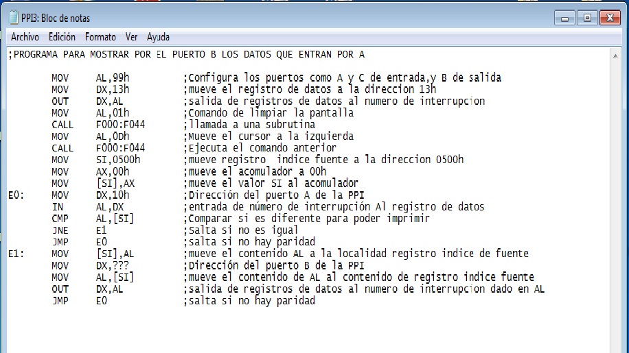 LENGUAJE ENSAMBLADOR lenguaje ensamblador: