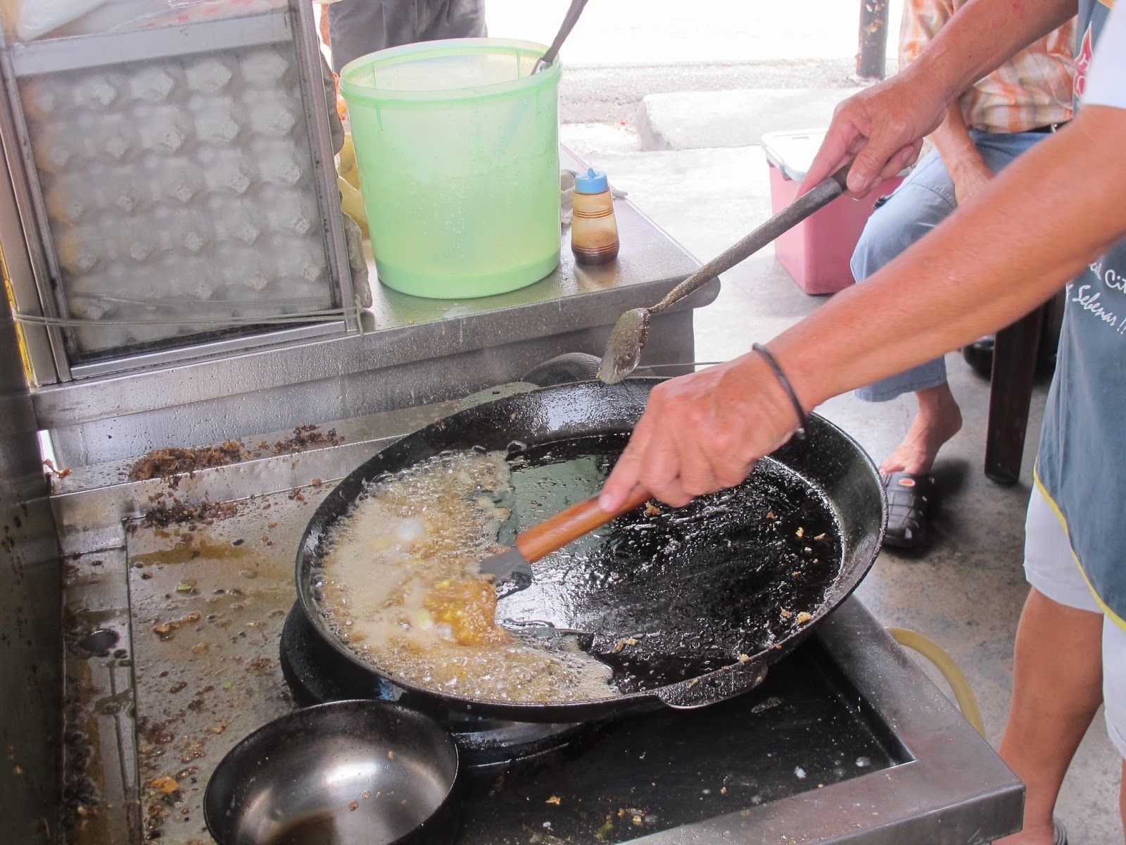 Michelle Noms Ais Tingkap, Lebuh Tamil & Fried Oyster, Chulia Street