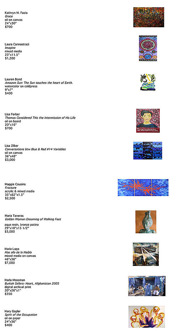 International Women Artists' Salon Exhibition TWO color talk Visual