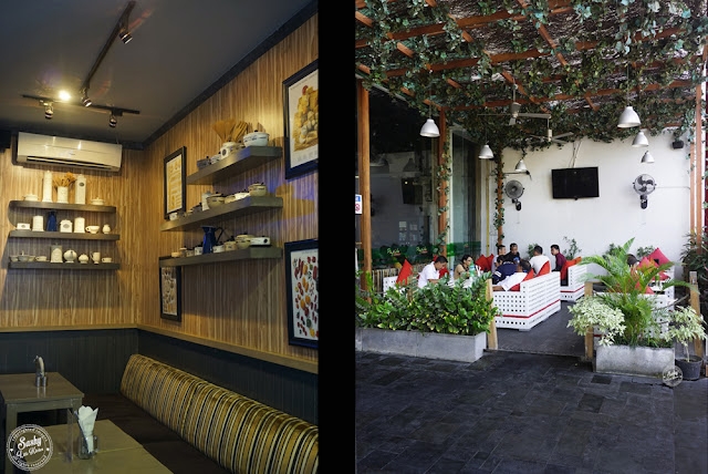 Interior dan teras Honey & Bread Cafe Interior dan teras Honey & Bread Cafe