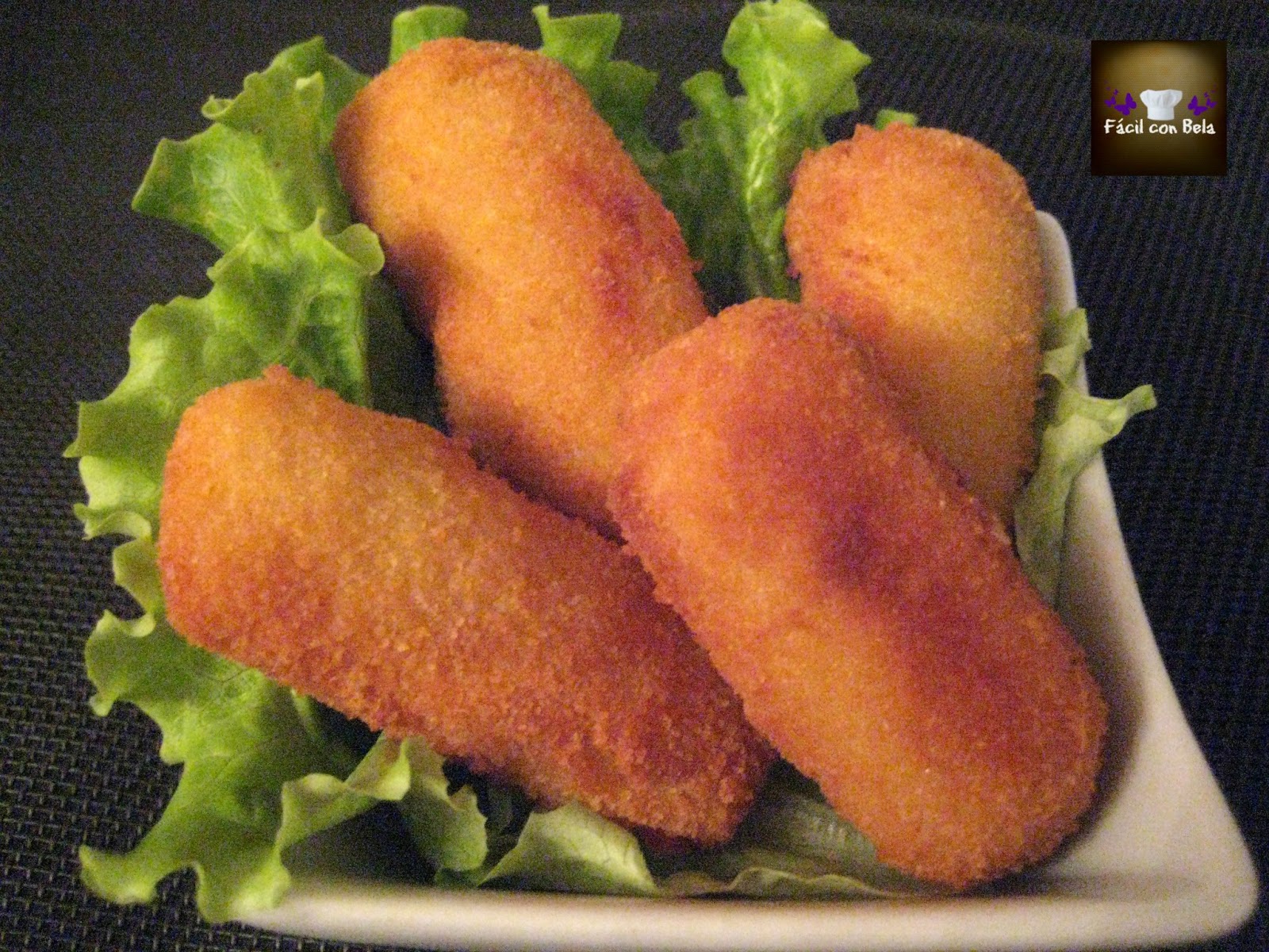 Recetas Fácil con Bela CROQUETAS DE POLLO CON Y SIN THERMOMIX