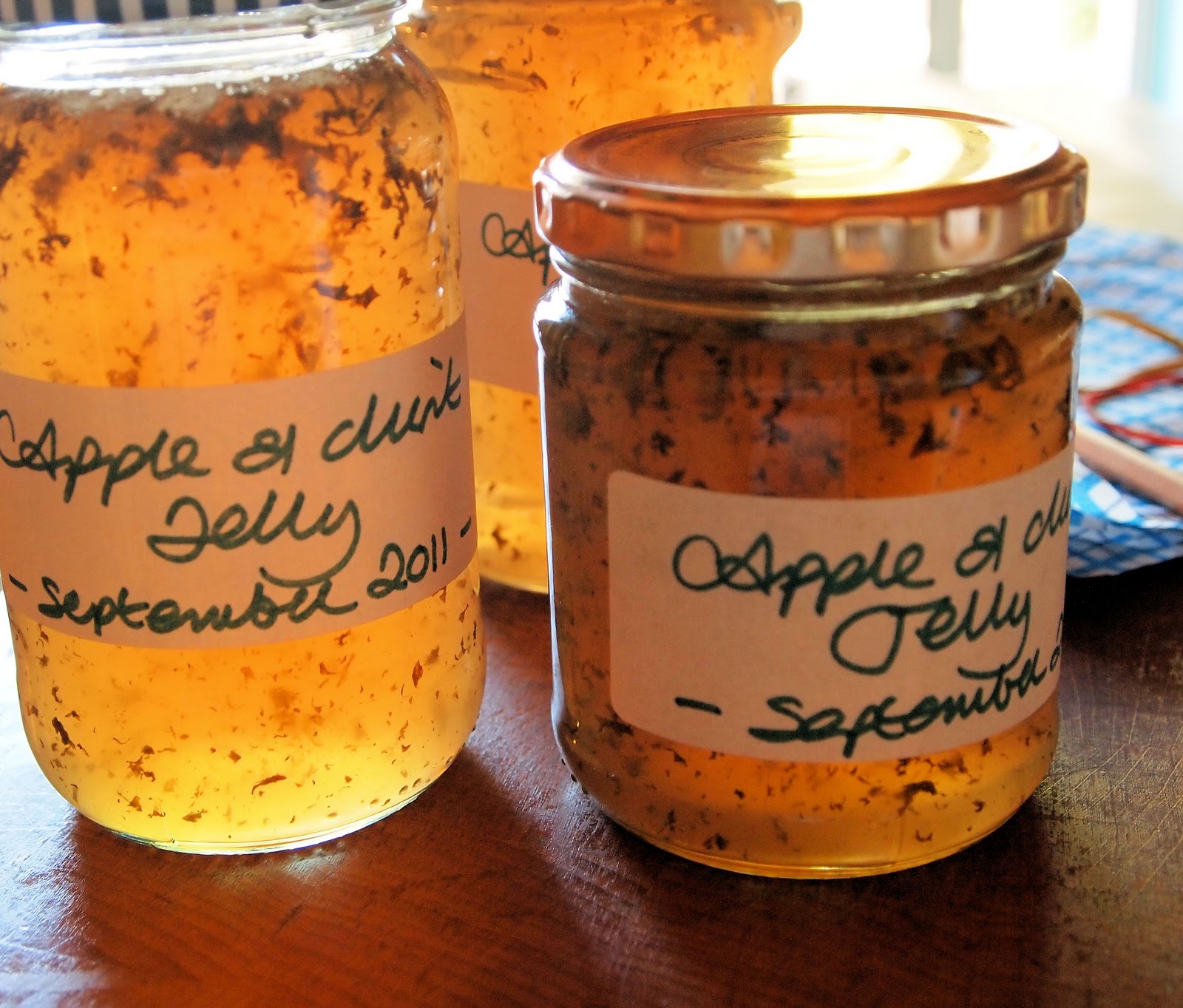 Crab Apples, Windfalls and Mint from the Herb Garden Apple and Mint Jelly