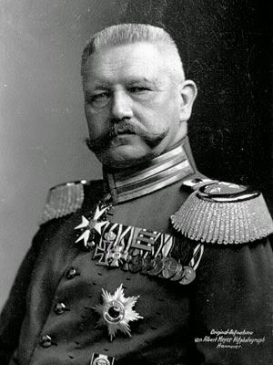 General Paul von Hindenburg