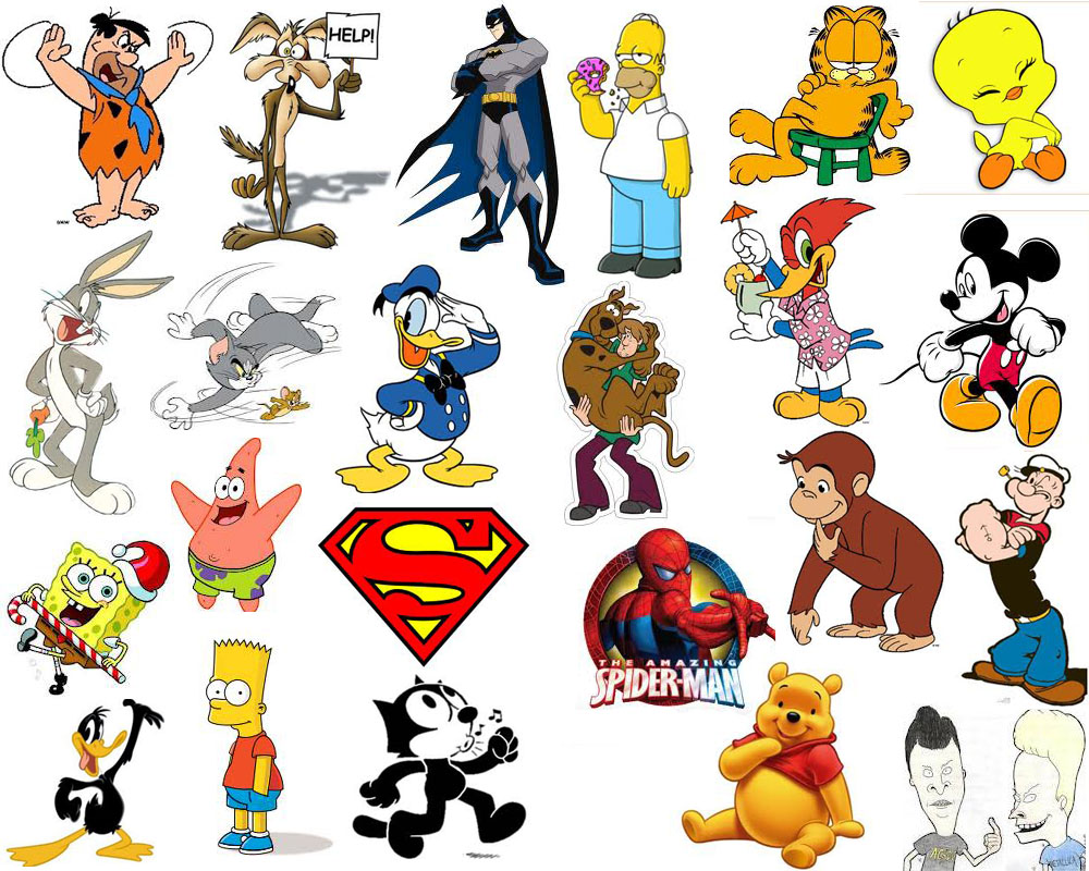 Cool Cartoon Characters Names Awasome List Of Cartoon Characters