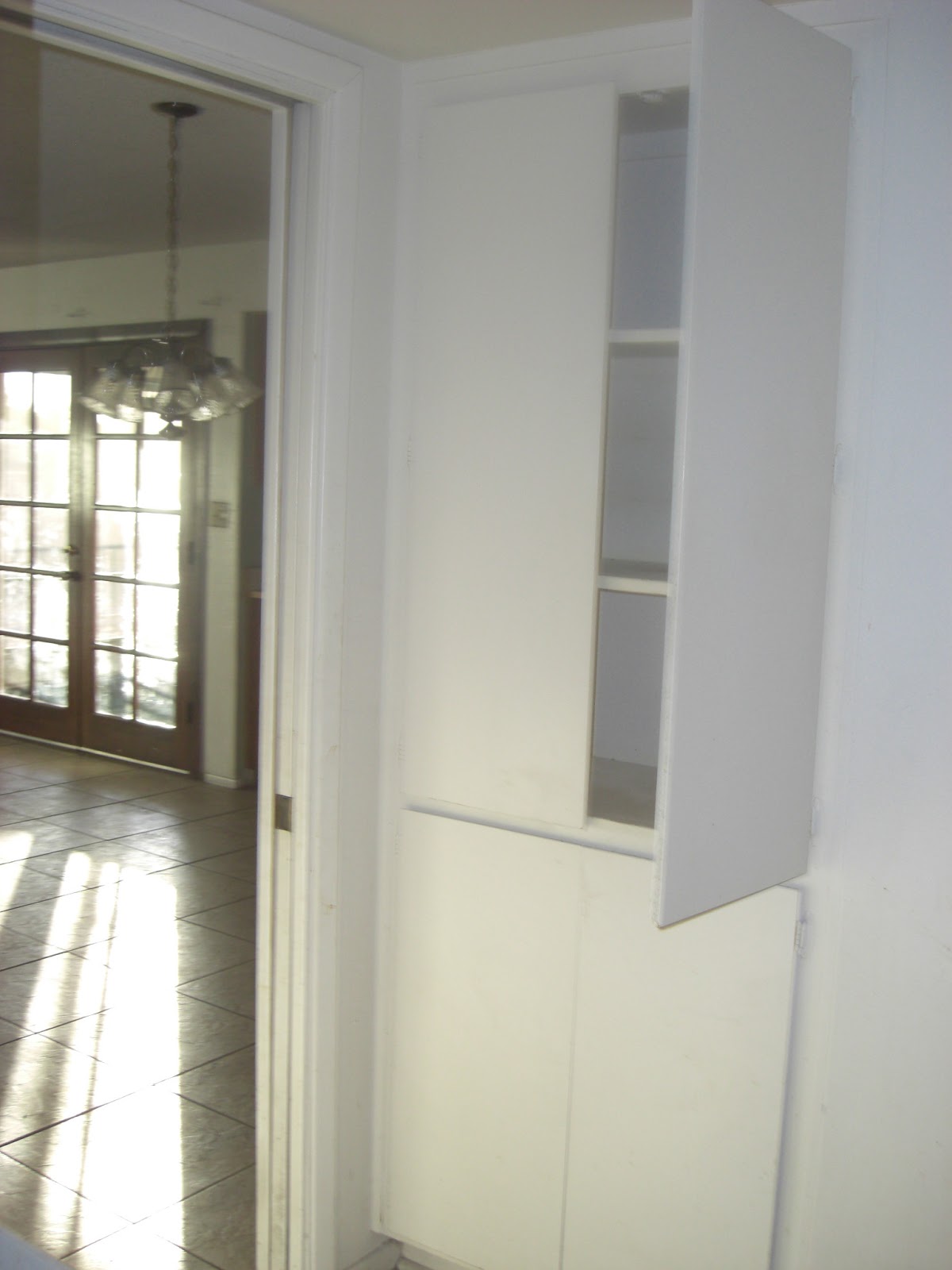 Shallow kitchen cabinets Shallow Cabinets with Doors