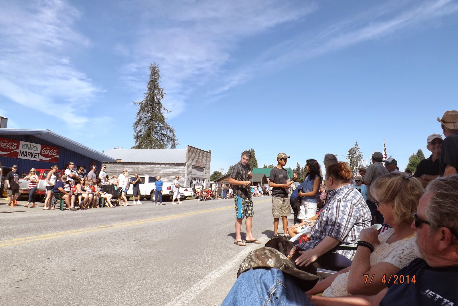 From a simple mind Fourth of July, Clark Fork, Idaho style