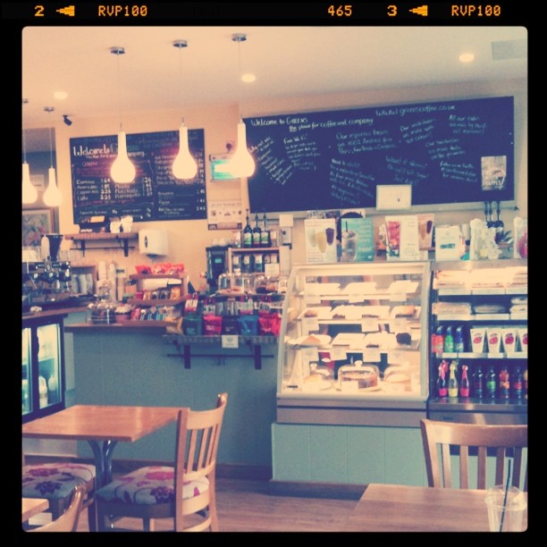 The Secluded Tea Party REVIEW Greens Coffee Shop, Cambourne