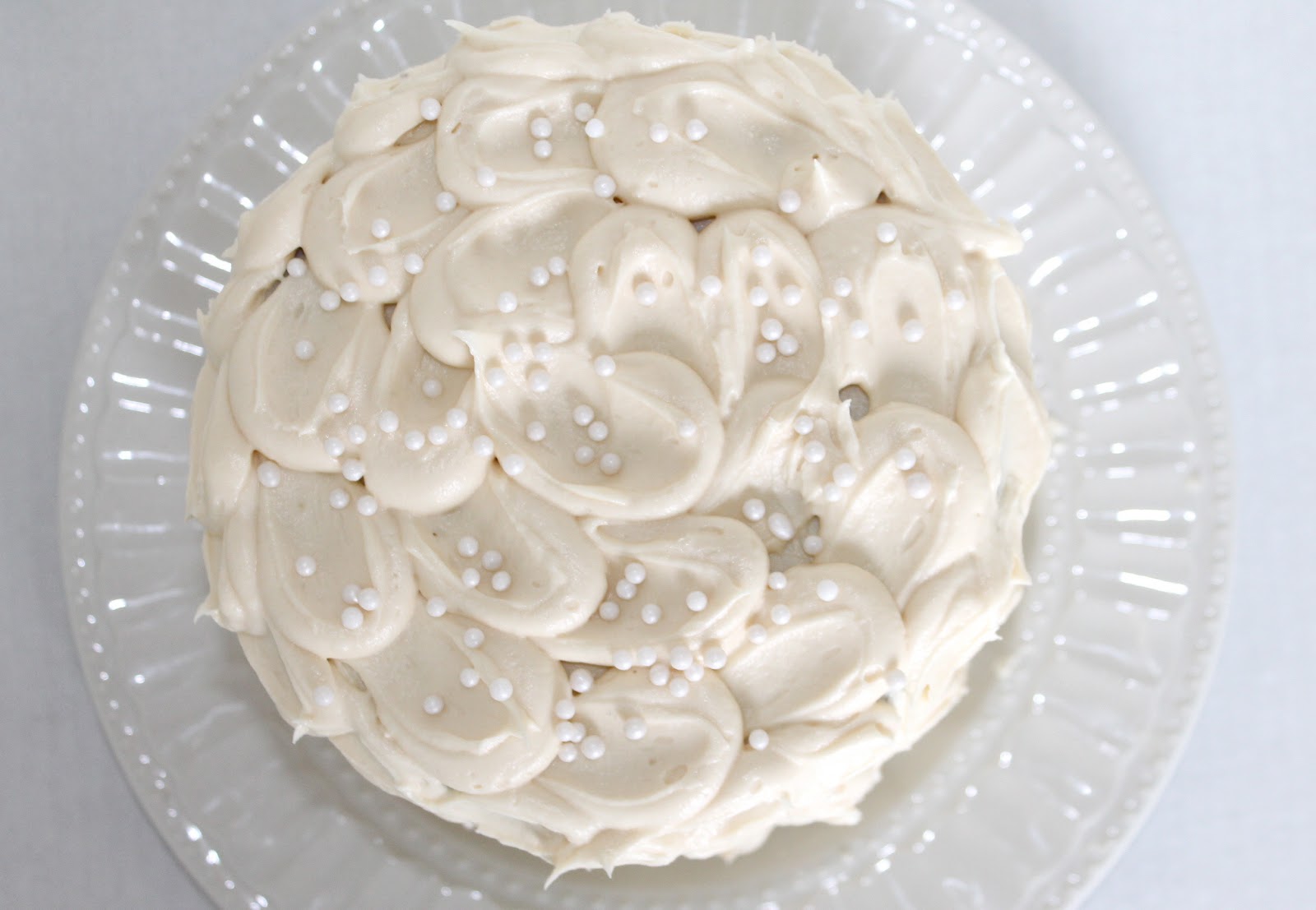 Dark Chocolate Cake with Toasted Marshmallow Filling and Salted Caramel