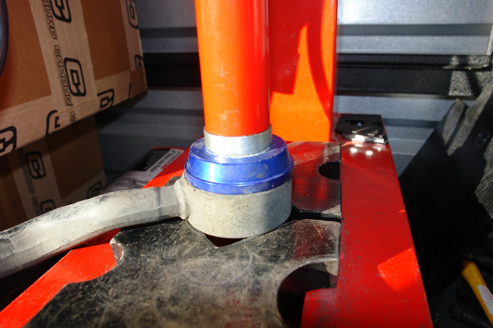 FIGS Engineering Blog DIY Replacing the Front 2 Caster Arm Bushing Lexus IS300