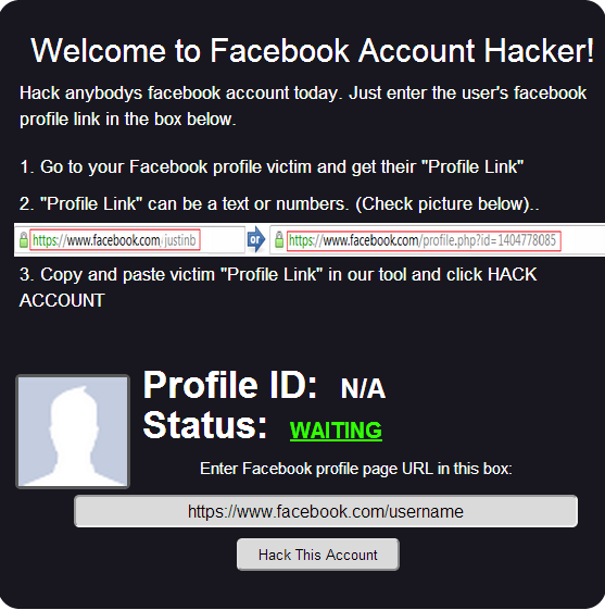 facebook password hack v1.9 2011 proof  link