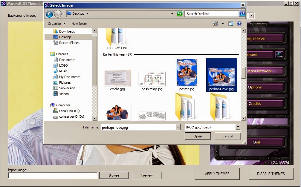 Warcraft III Themes Changer 2 Warcraft III Themes Changer 2