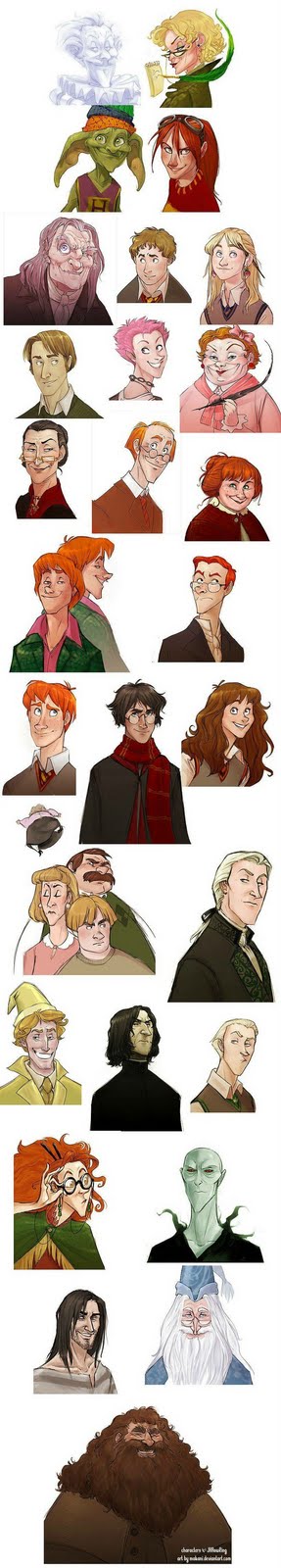 Hogwarts Alumni: Harry Potter Cast in Anime