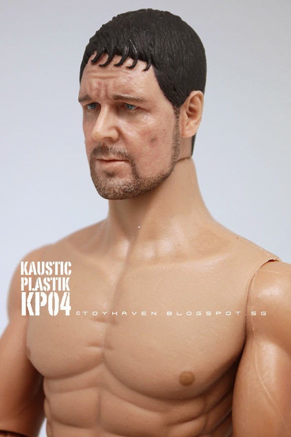 Kaustic Plastik KP02XXL Male Muscle Warrior Body Without Head Sculpt Figure Toys 