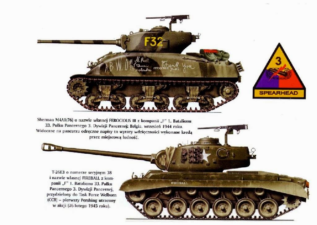 Allied Tanks and Combat Vehicles of World War II 3rd Armored Division
