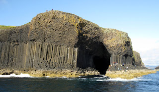 Fingal's Cave, Staffa, other end of Giant's Causeway