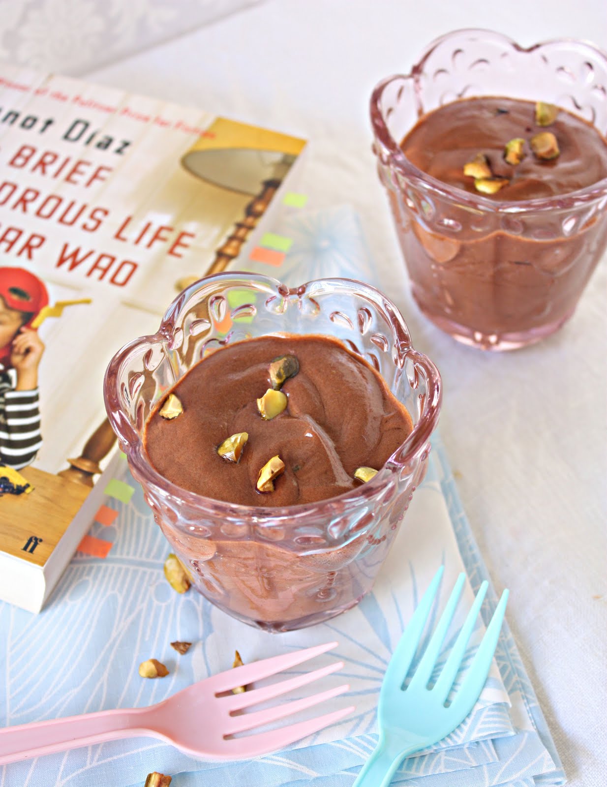 Cherry on a Cake OLIVE OIL CHOCOLATE MOUSSE