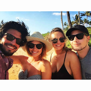 Lucy Hale, Annie Breiter and Anthony Kalabretta in Maui, Hawaii Lucy Hale, Annie Breiter and Anthony Kalabretta in Maui, Hawaii