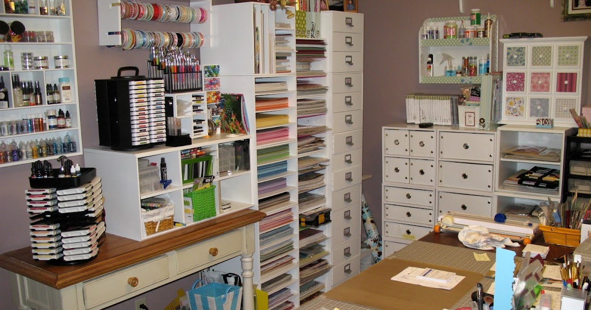 Aufbewahrung: Scrapbooking - Zimmer - Teil 1 ~ Ideen für Scrapbooking