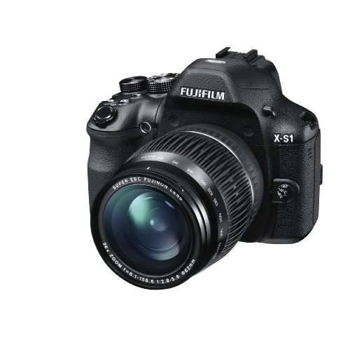 Fujifilm X-S1 12MP EXR CMOS Digital Camera with Fuijinon F2.8 to F5.6 Telephoto Lens and Ultra-Smooth 26x Manual Zoom (24-624mm)